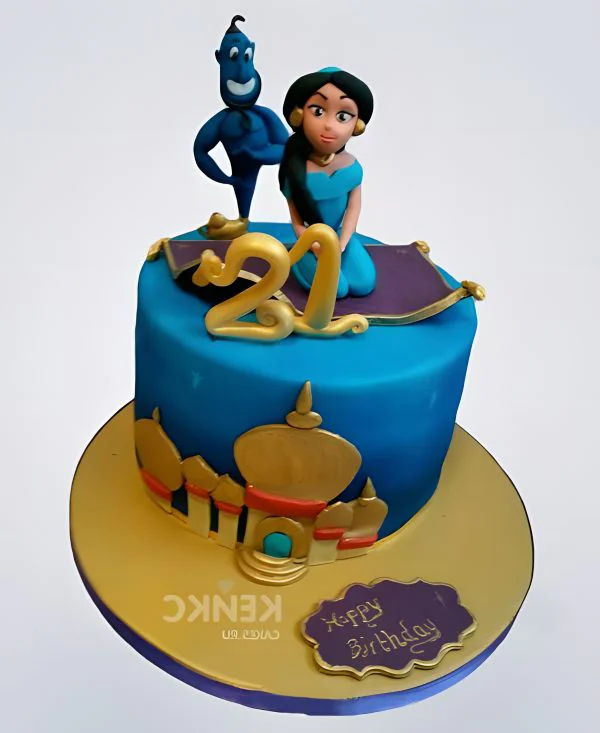 Торт Жасмин и Джин Фото