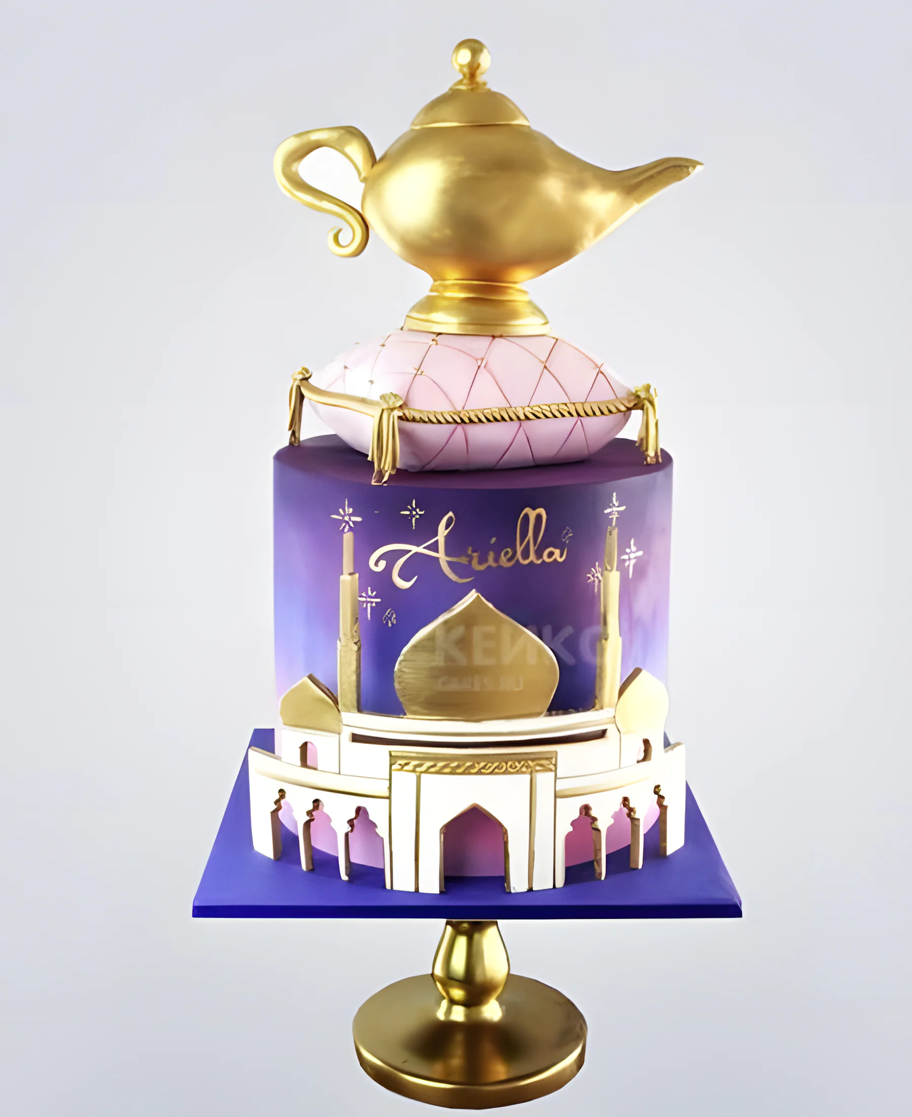 Торт Алладин с золотой лампой Фото