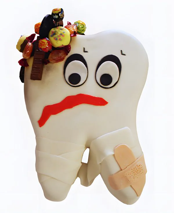 Торт Берегите зубы Фото