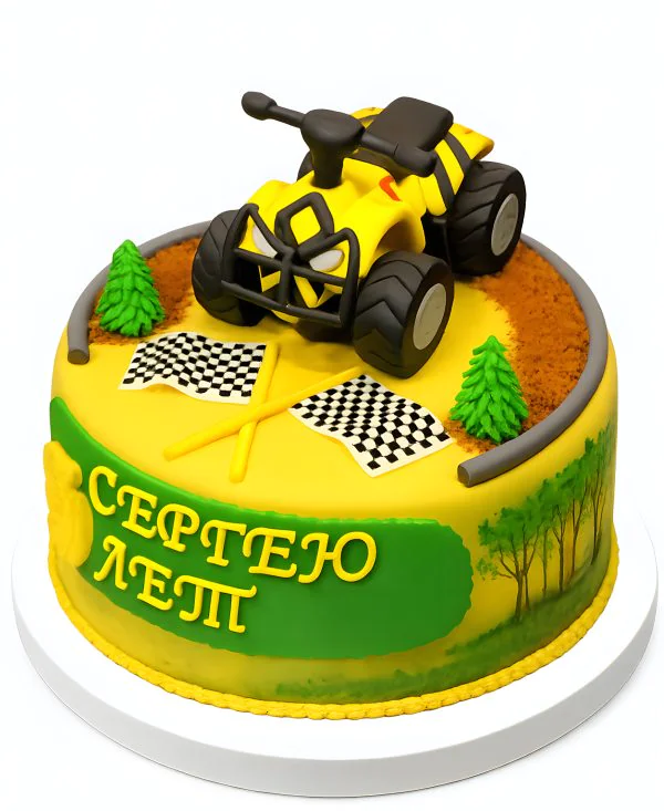 Торт Квадроцикл Фото