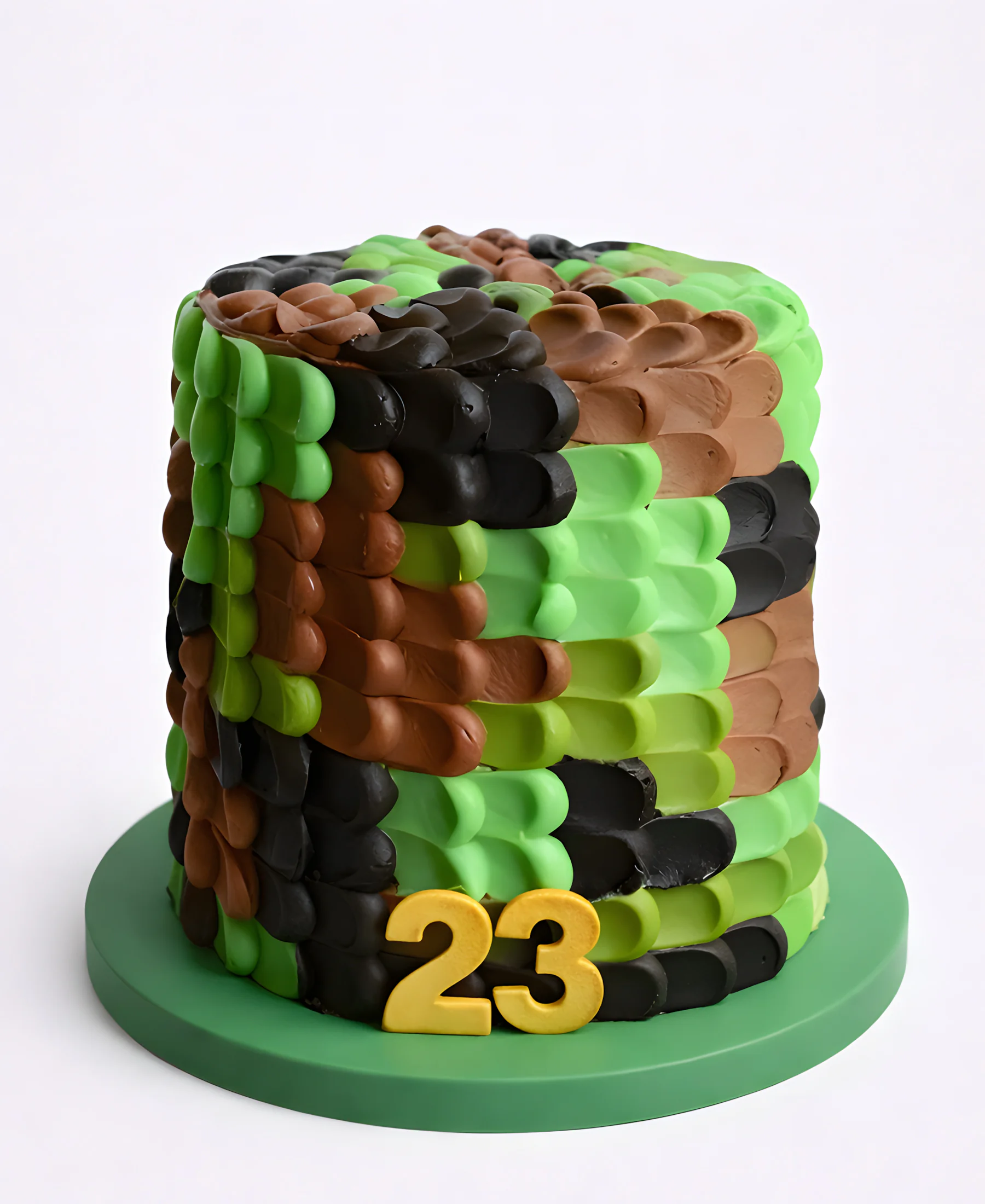 Камуфляжный торт на День Защитника Отечества Фото