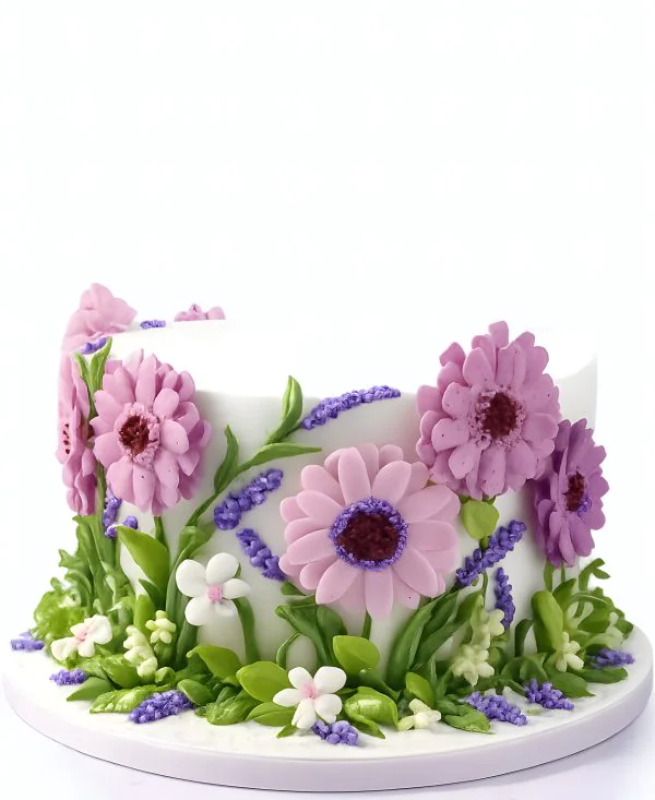 Весенний торт на 8 марта Фото