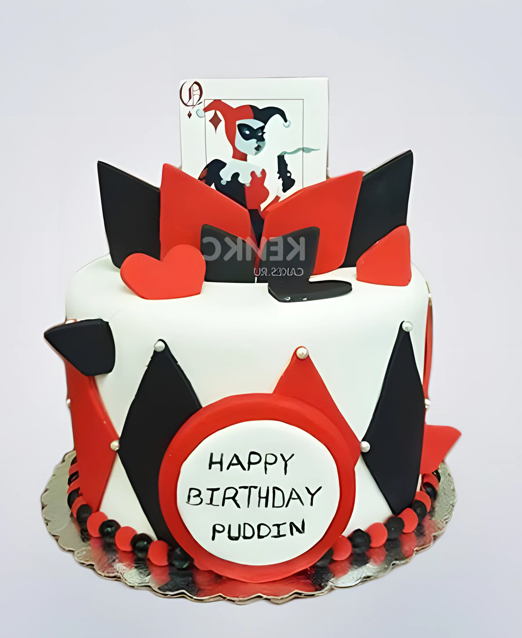 Торт с Харли Квинн из комиксов Фото