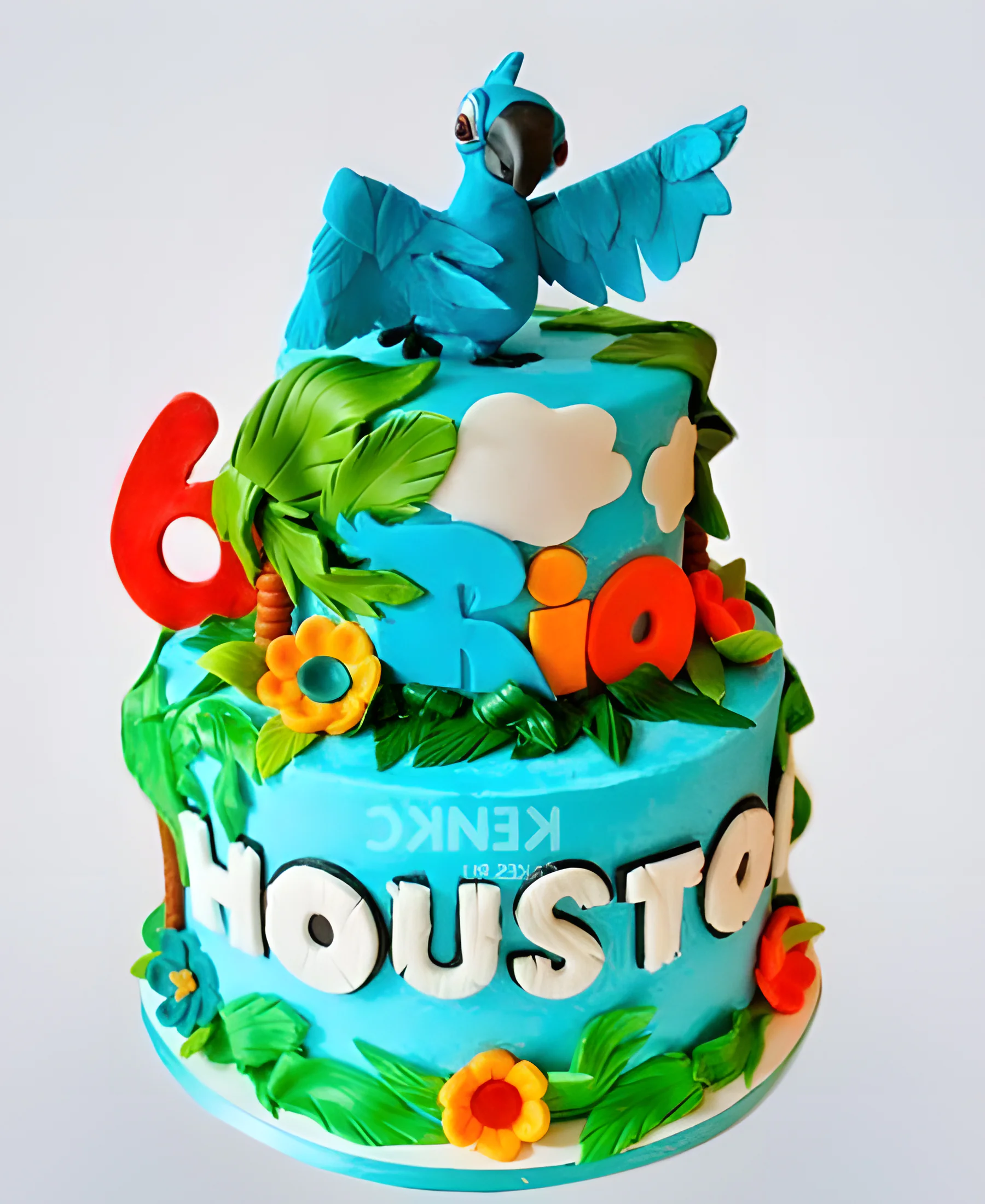 Торт Рио на 6 лет мальчику Фото