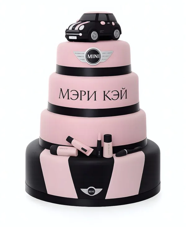 Торт с логотипом Mini Фото