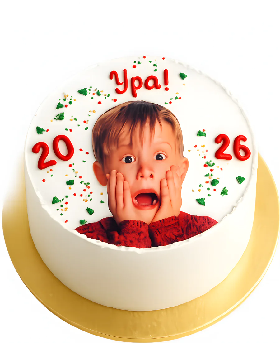 Бенто-торт с лицом Кевина Фото