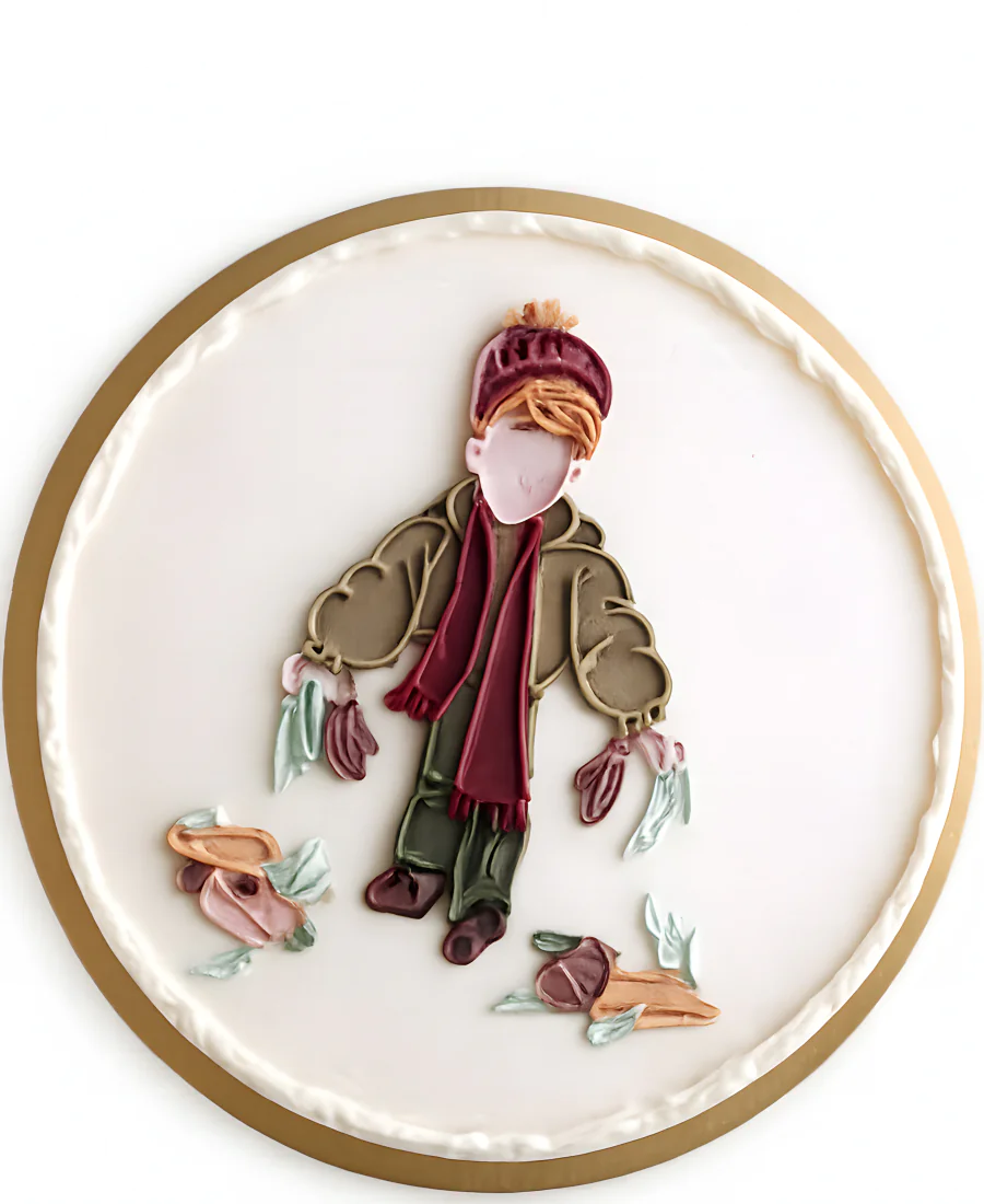 Бенто-торт с Кевином из Один дома Фото