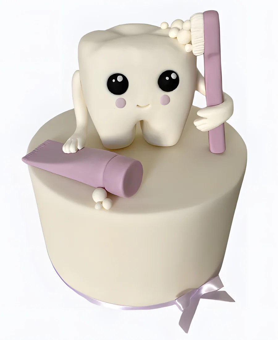 Торт Зубная гигиена Фото