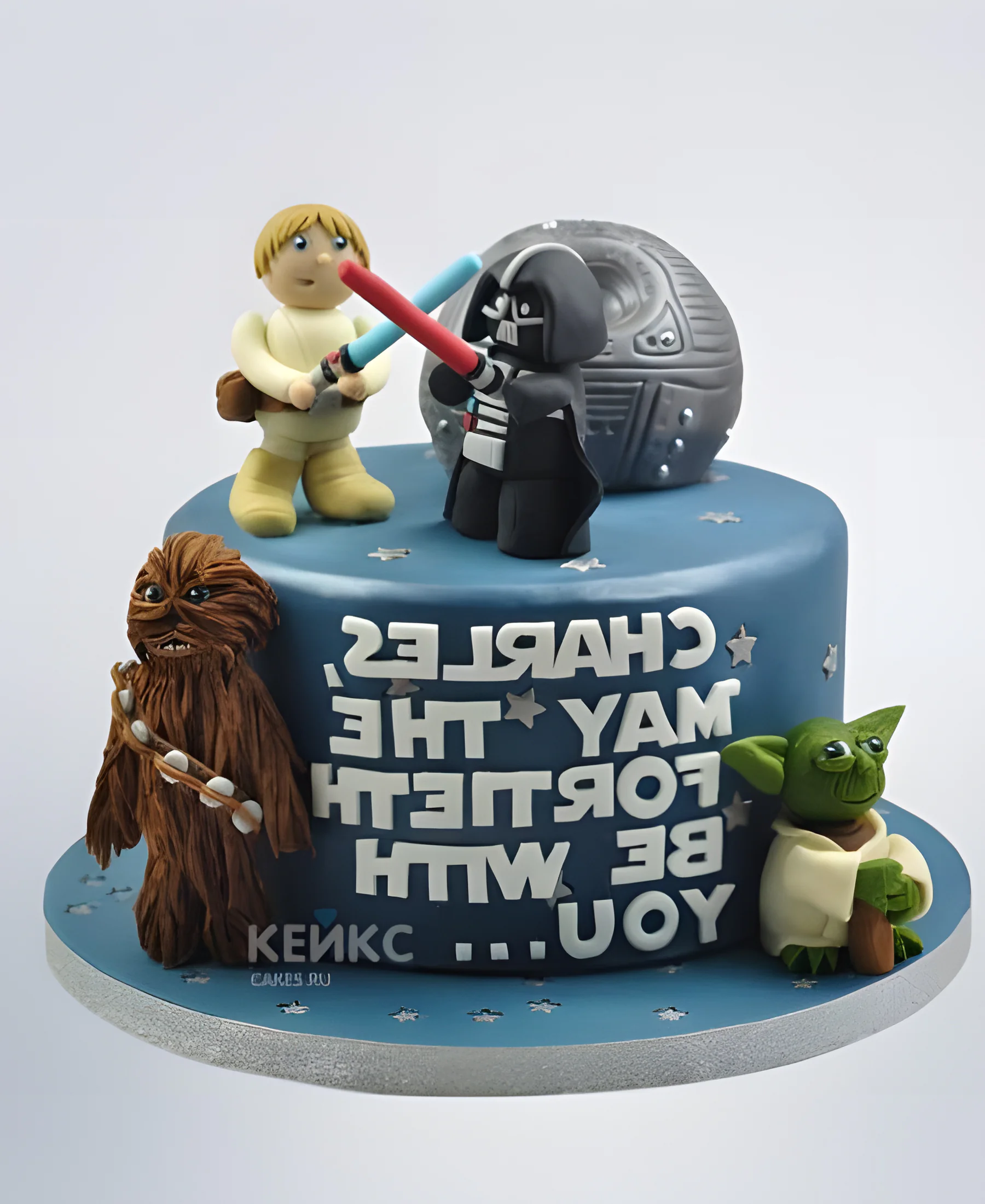 Торт мультяшные Звездные войны Фото