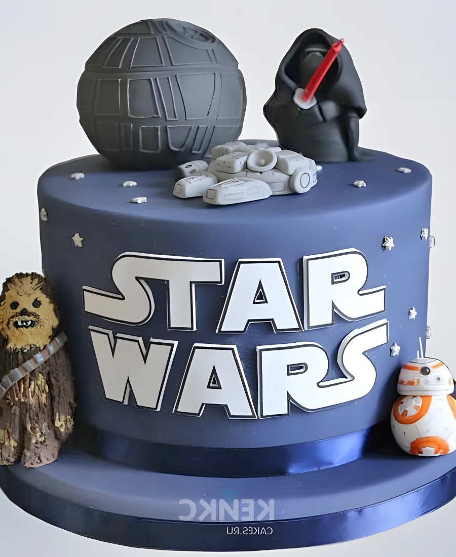 Торт со звездой смерти Фото