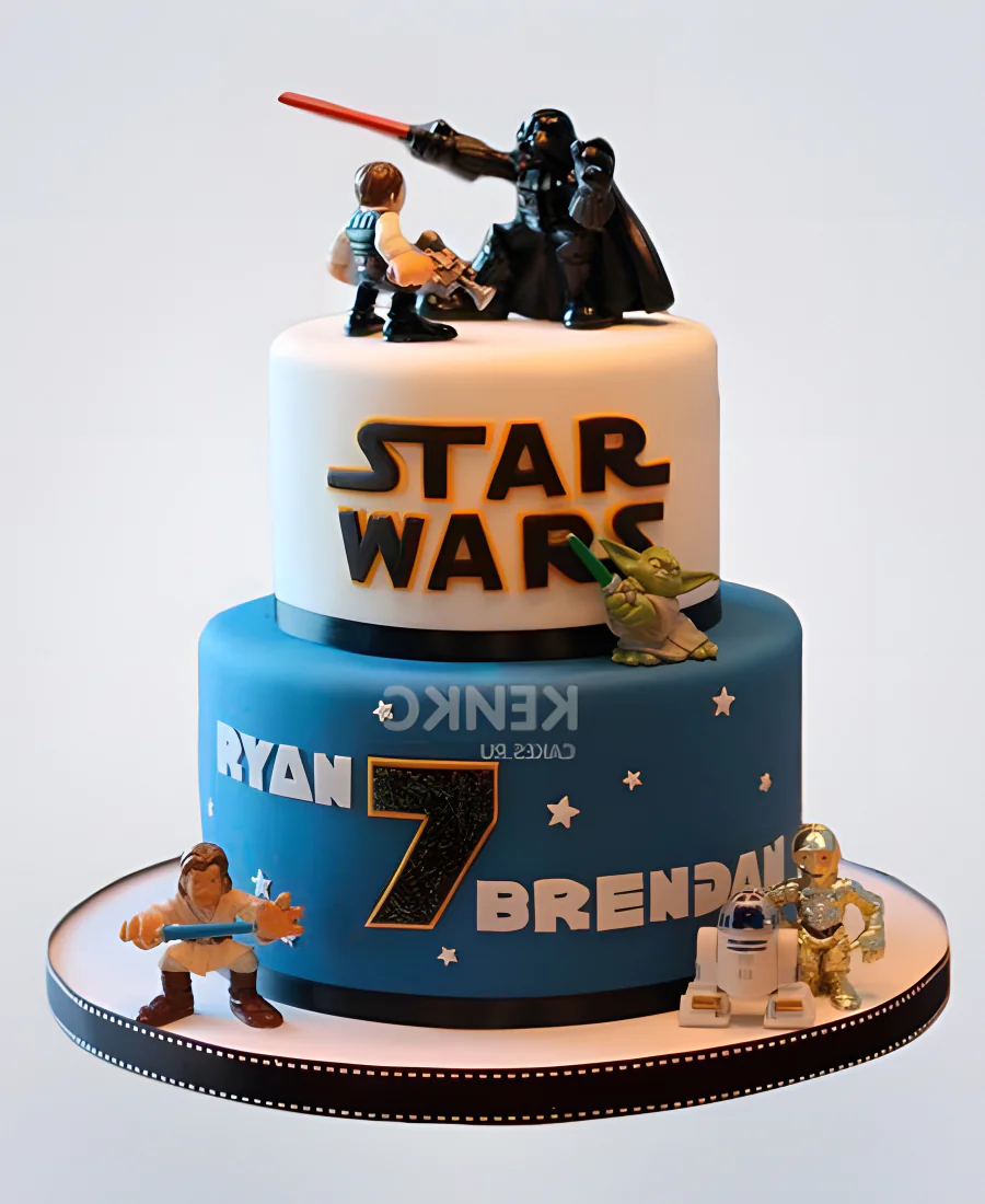 Торт на тему Звёздные войны Фото