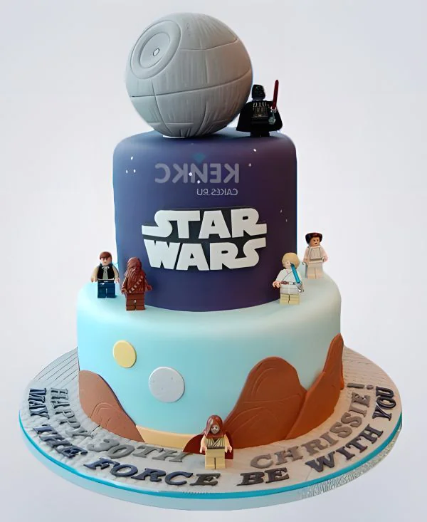 Торт Дарт Вейдер и Звезда смерти Фото