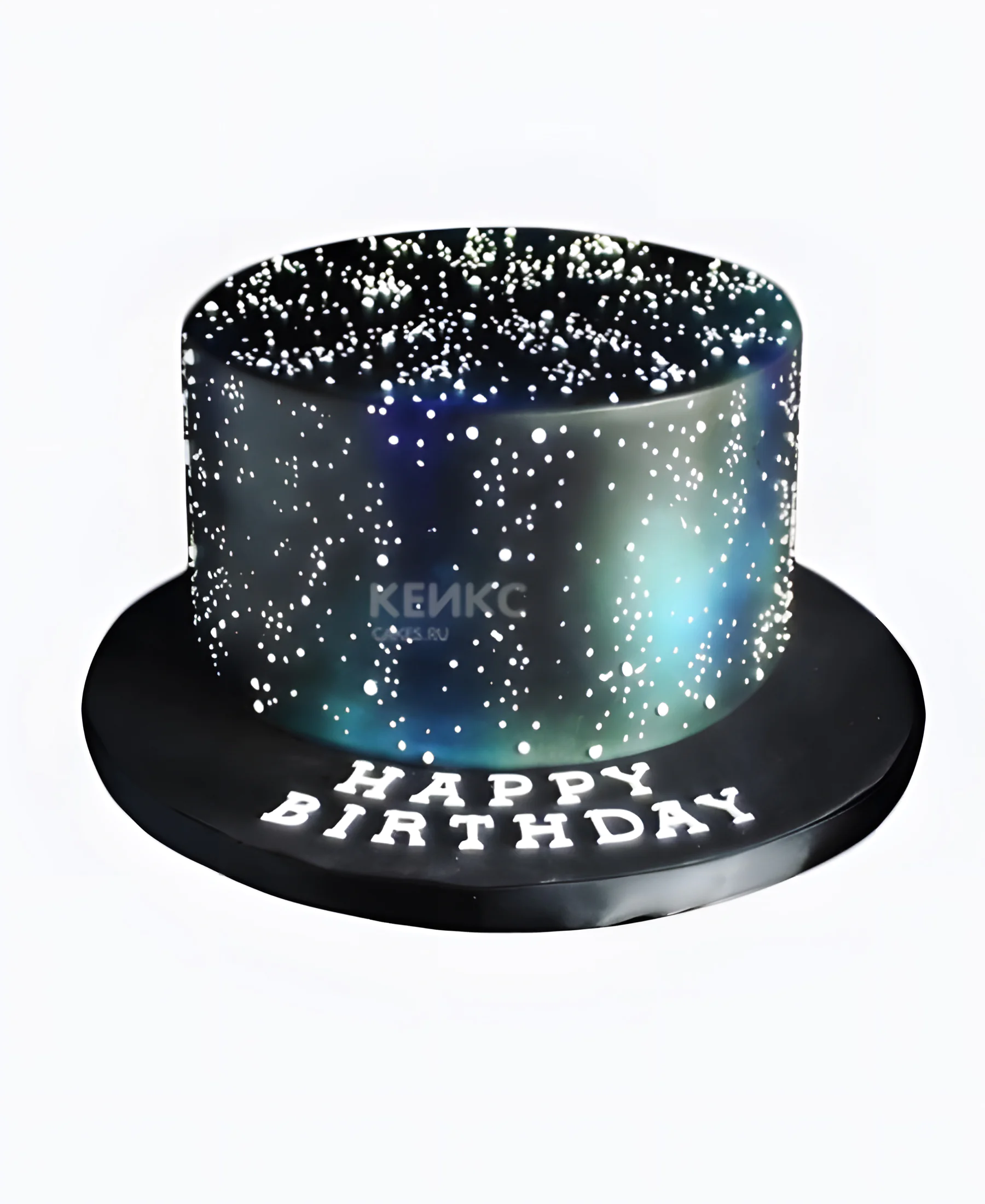 Торт звёздное небо Фото