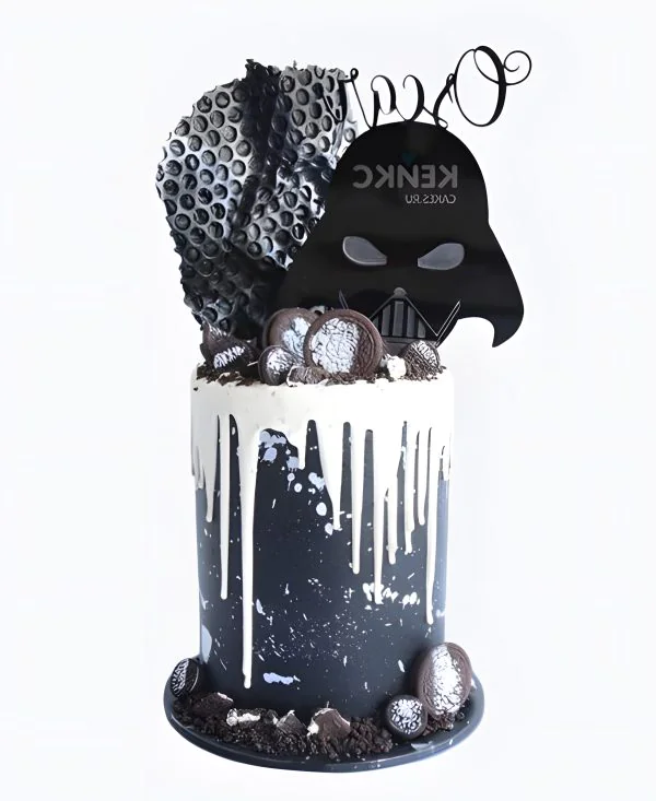 Торт Звёздные войны без мастики Фото