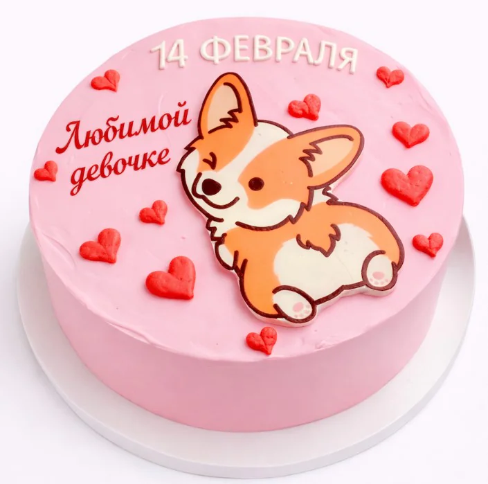 Фото к новости: Торты ко Дню святого Валентина — уже в каталоге