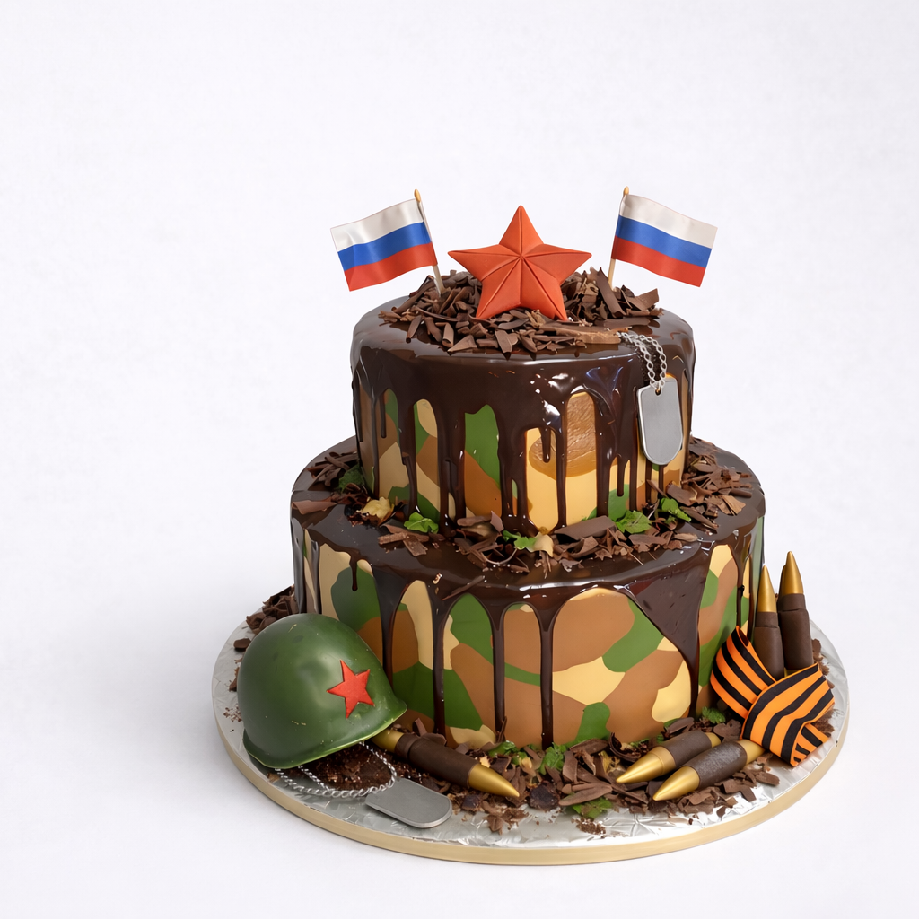 Торты на 23 февраля