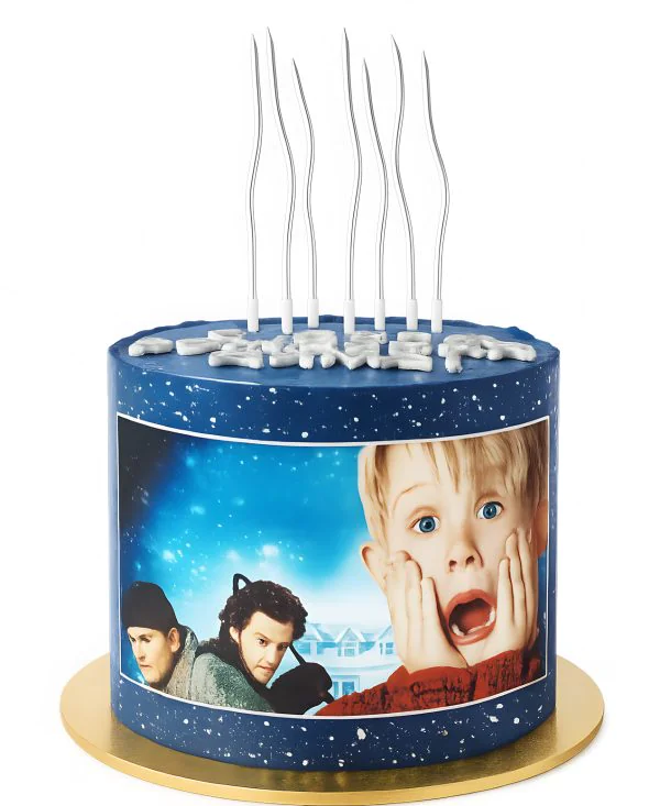 Яркий торт по фильму Один дома Фото