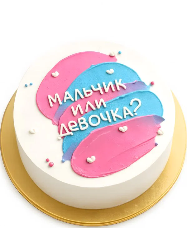 Бенто-торт мальчик или девочка Фото