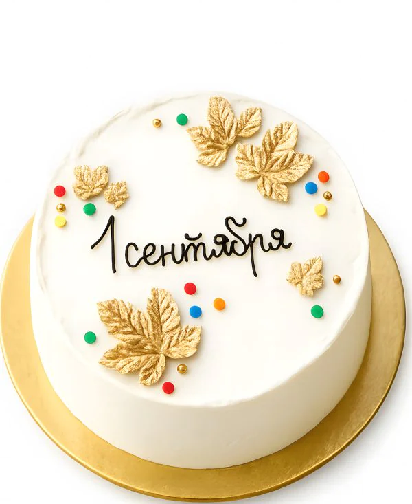 Бенто-торт с кленовыми листьями Фото