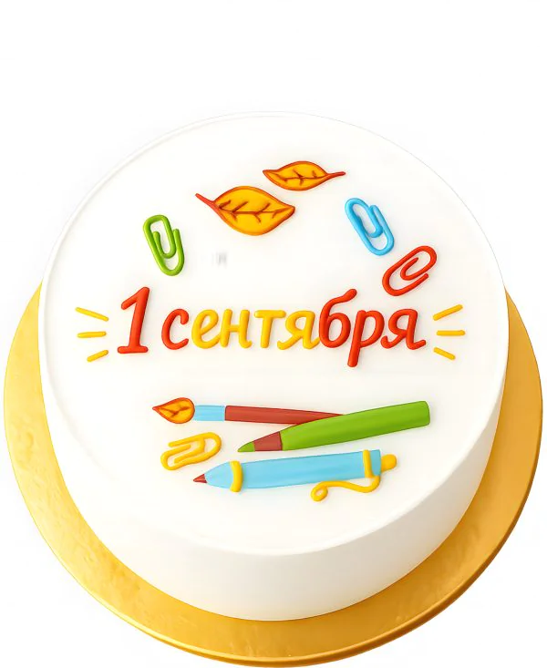 Бенто-торт с рисунками кисточек Фото