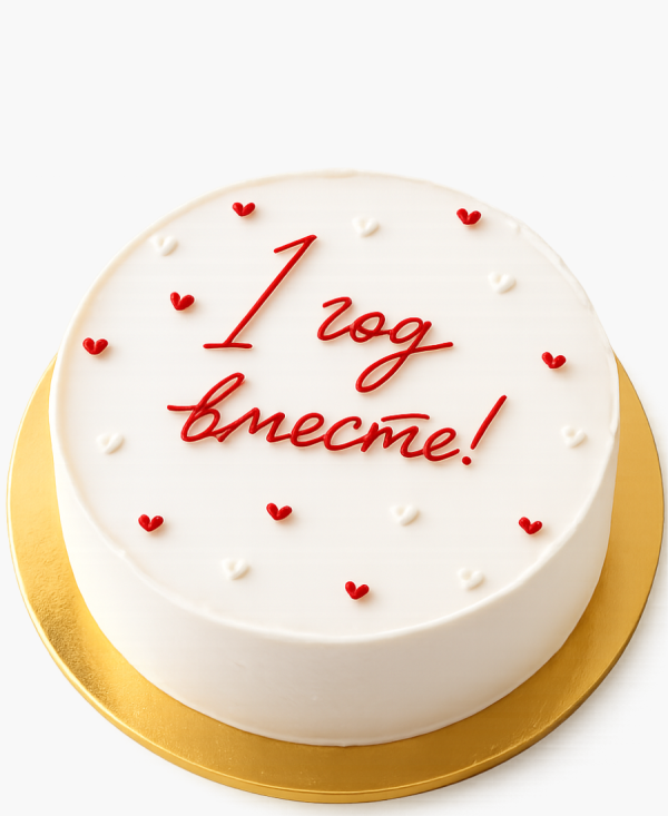 Бенто-торт с сердечками Фото