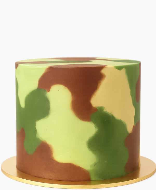 Камуфляжный торт по игре Battlefield Фото