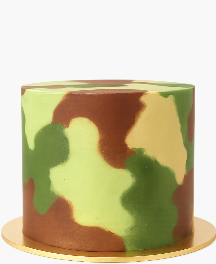 Камуфляжный торт по игре Battlefield Фото