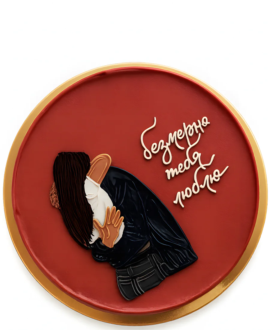 Красный бенто-торт мужчине Фото