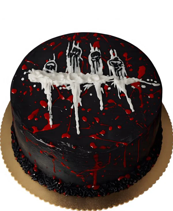 Круглый торт Dead By Daylight Фото