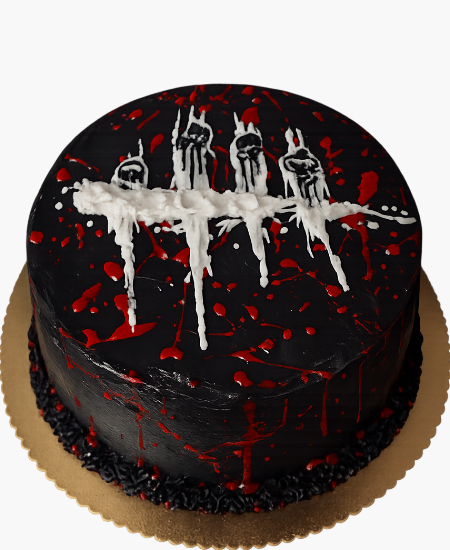 Круглый торт Dead By Daylight Фото