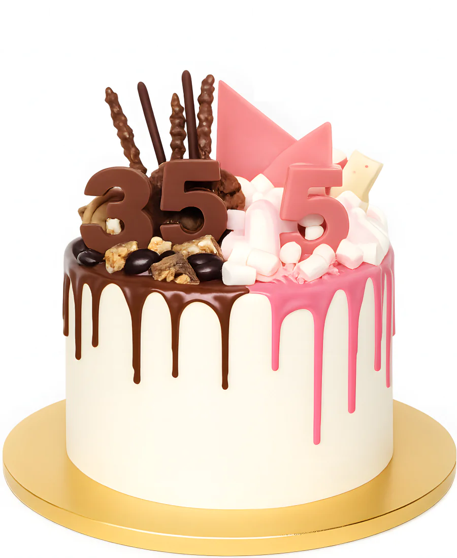 Милый торт на день рождения папе и дочке Фото