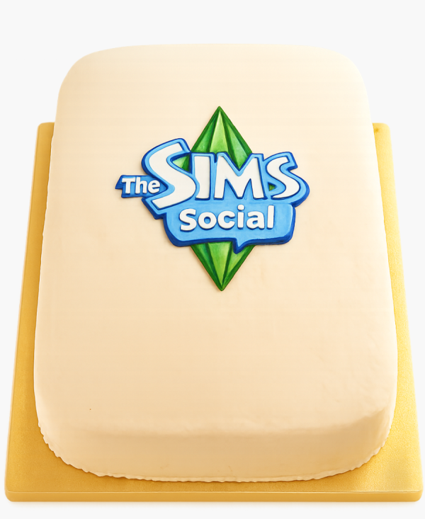 Прямоугольный торт Симс4 Фото