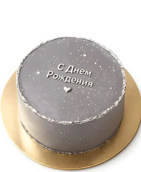 Бенто-торт с блестками на день рождения Фото