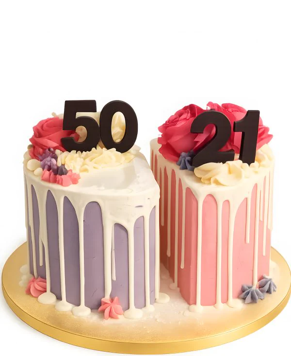 Торт папе и дочке на день рождение Фото