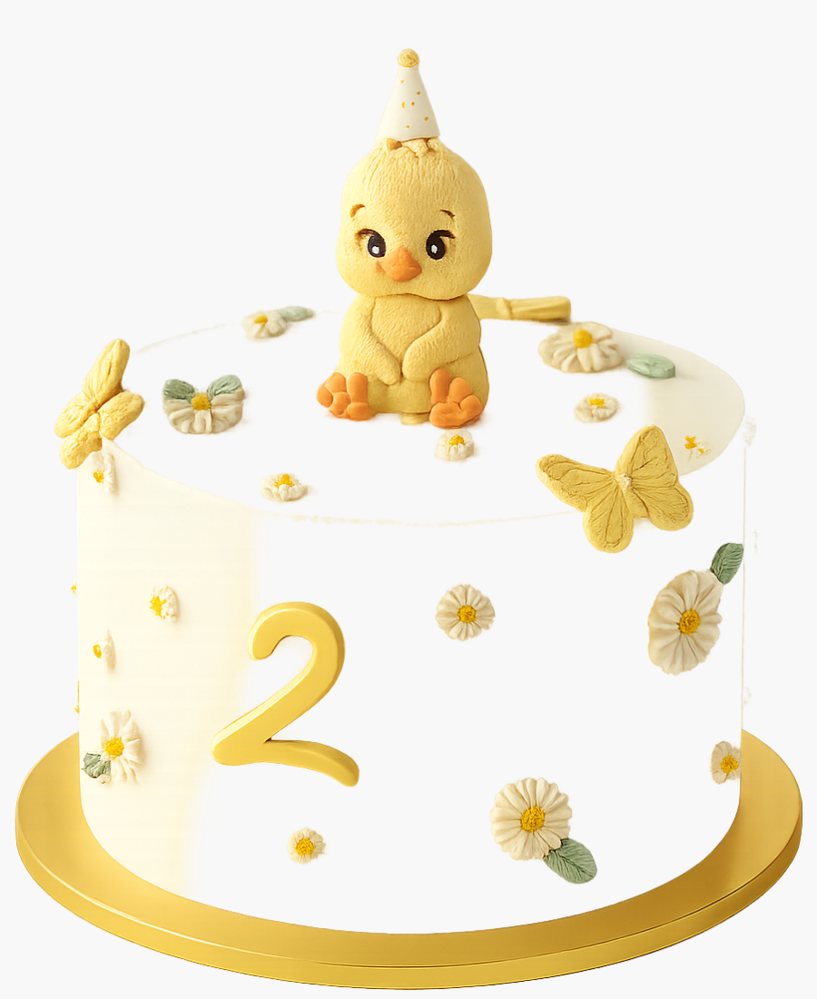 Торт с цыпленком Фото