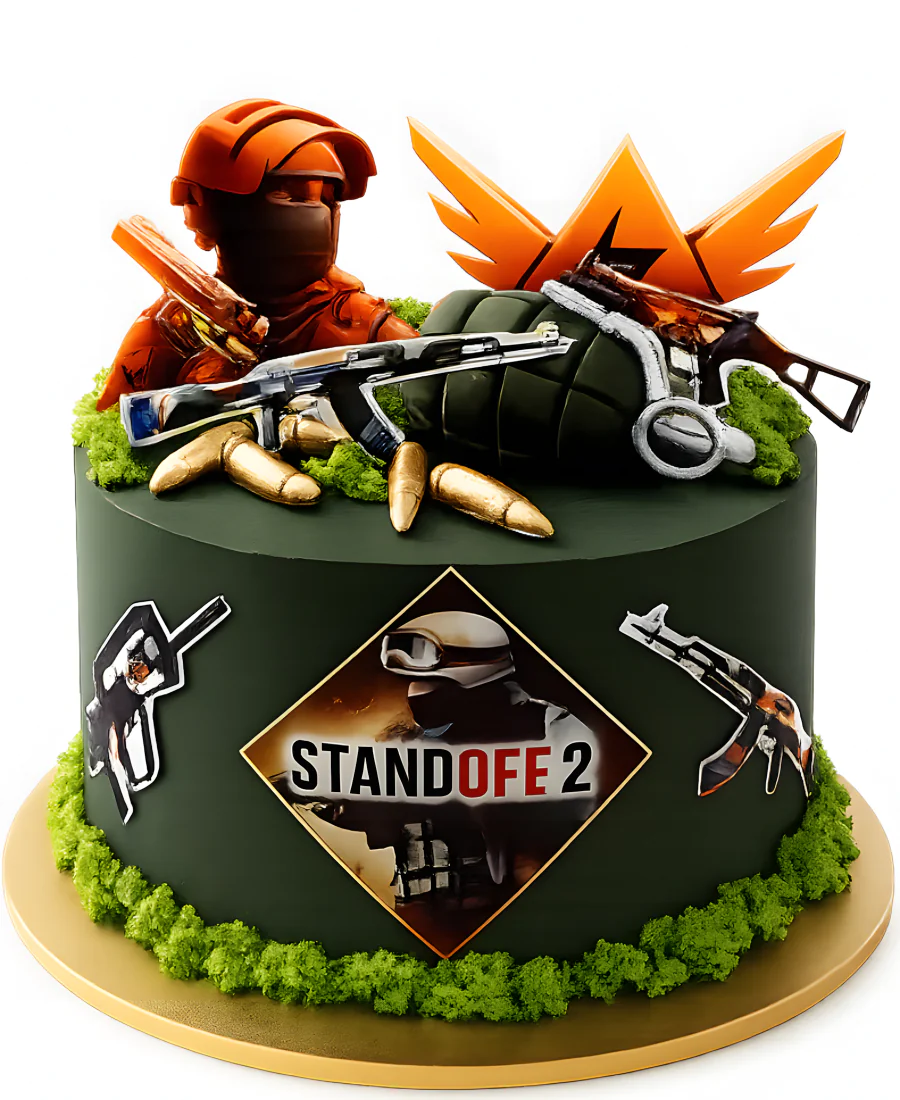 Торт Стендофф 2 для мальчика Фото