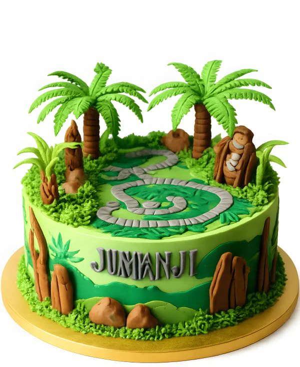 Торт джунгли по фильму Джуманджи Фото