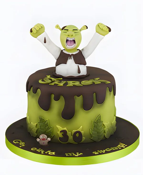 Торт Шрек злодей Фото