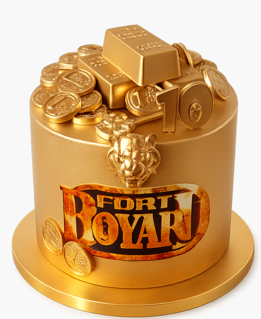 Торт в стиле Форт Боярд для мальчика 10 лет Фото