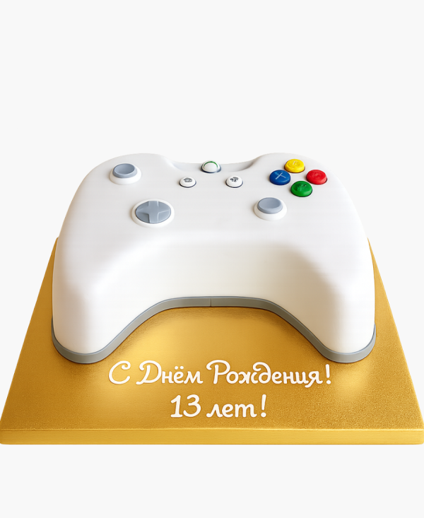 Торт в форме джойстика Фото