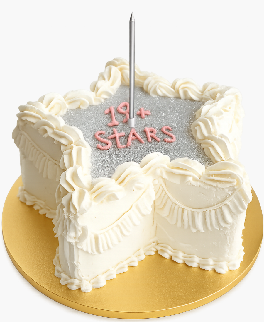 Торт в форме звезды Фото