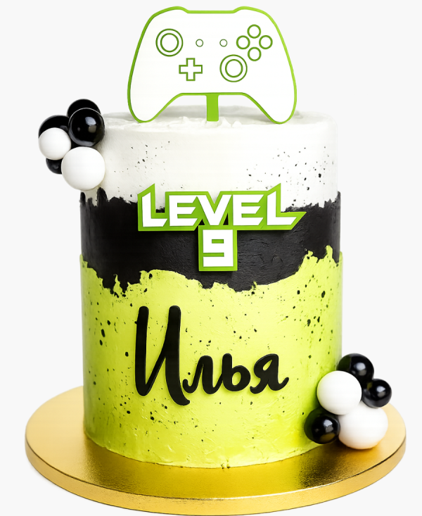 Торт мальчику геймеру на день рождения 9 лет Фото