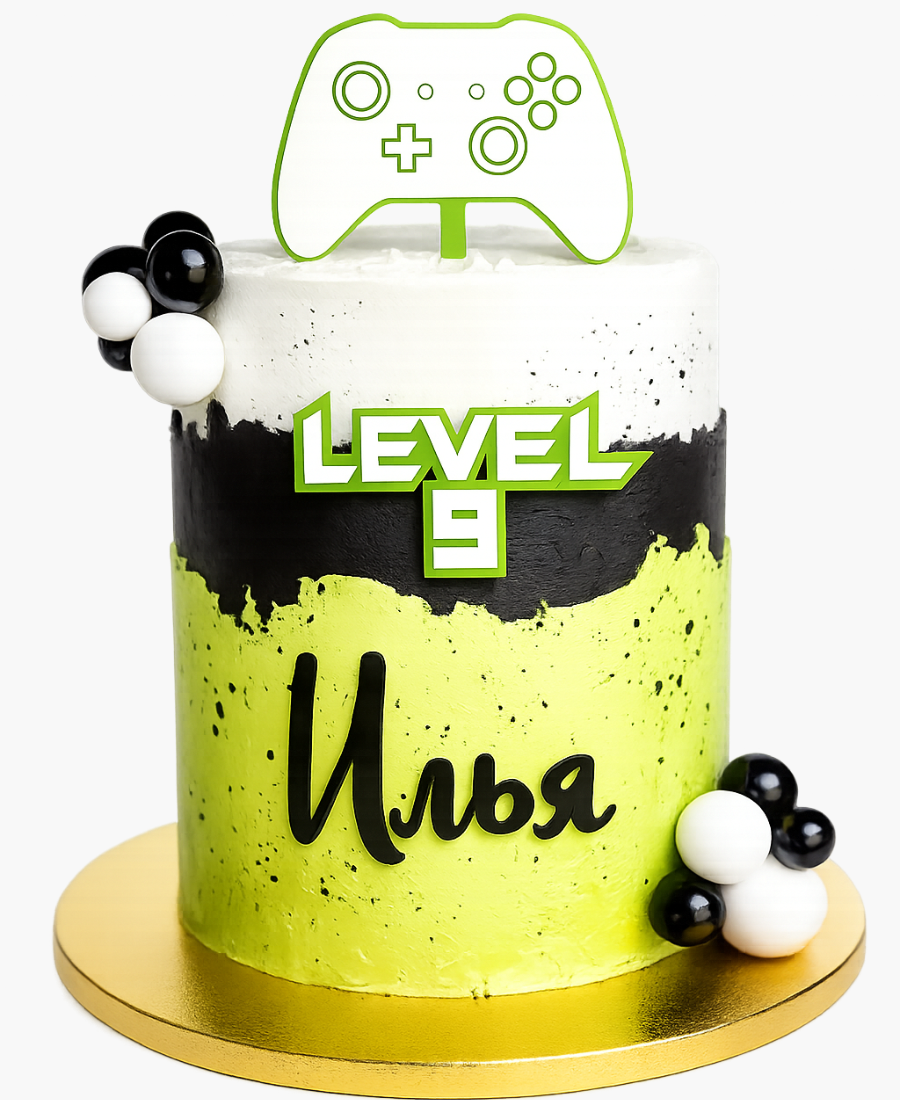 Торт мальчику геймеру на день рождения 9 лет Фото