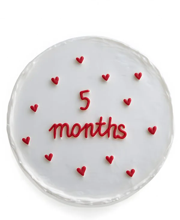 Бенто-торт с сердечками Фото