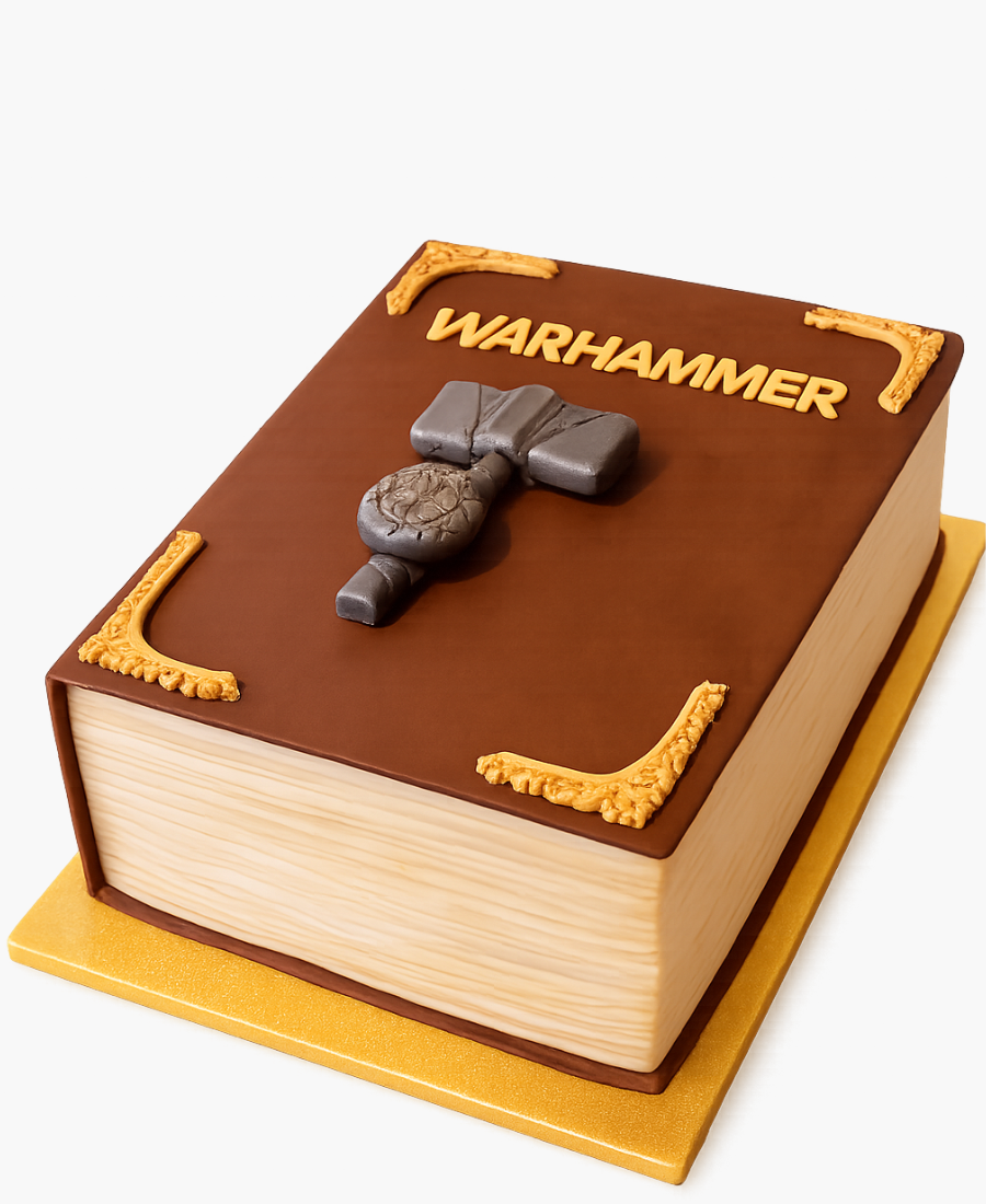 Торт-книга Вархаммер 40000 Фото