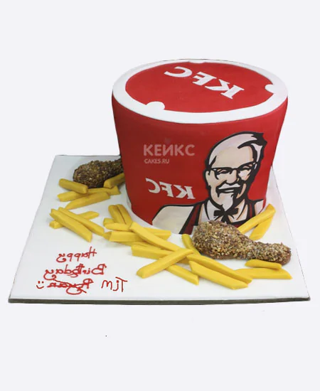 Торт в стиле KFC Фото