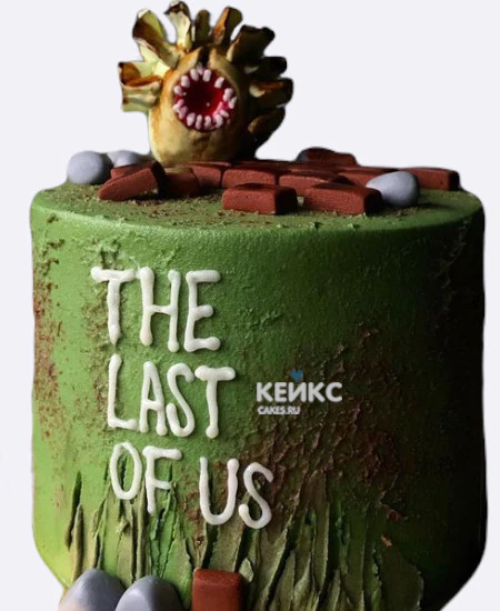 Торт по мотивам сериала The last of us Фото