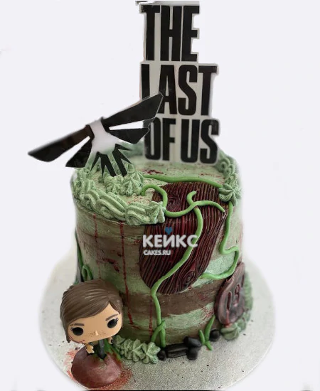 Торт в стиле сериала The last of us Фото